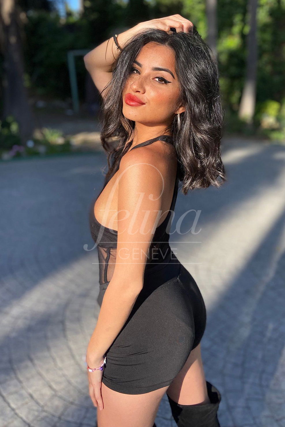 Luxury French escort for Pornstar Experience at Felina Geneva, Lara