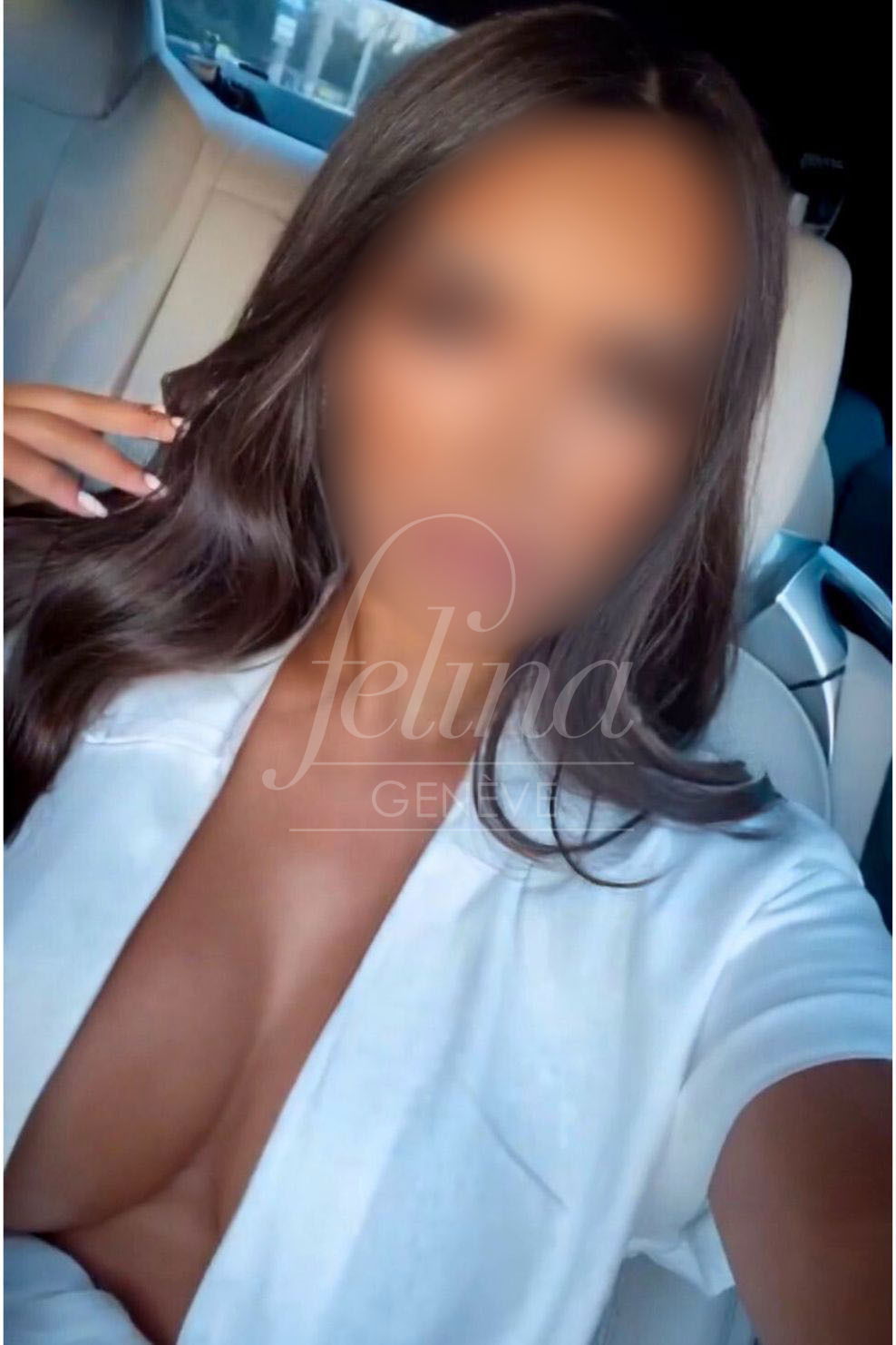 Escort di lusso europea per doccia dorata a Genève, Anna