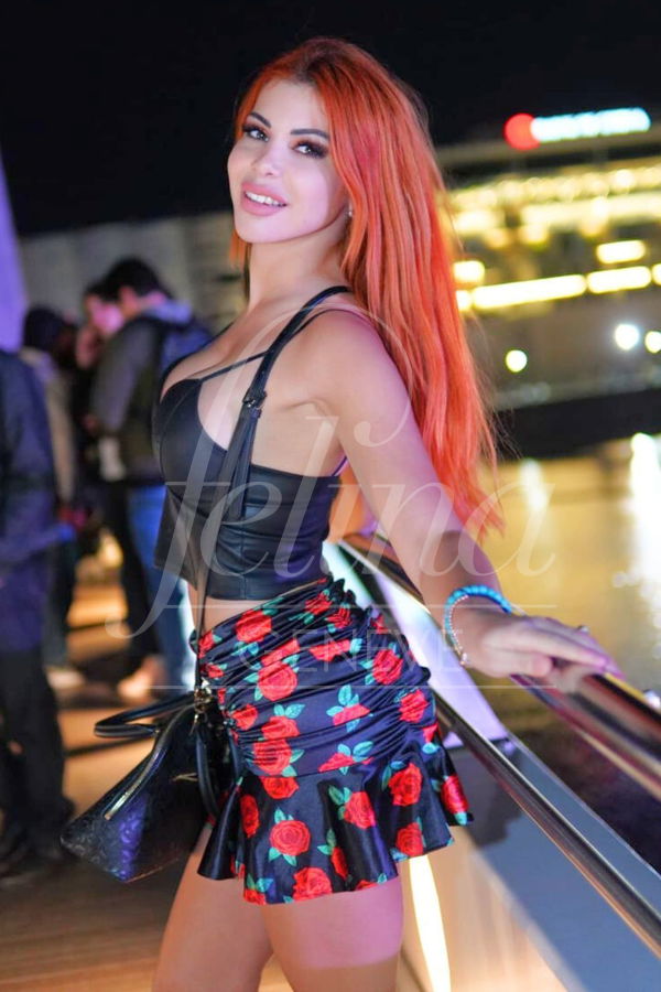 Luxury escort and call girl in sexy attire for companionship service in Geneva